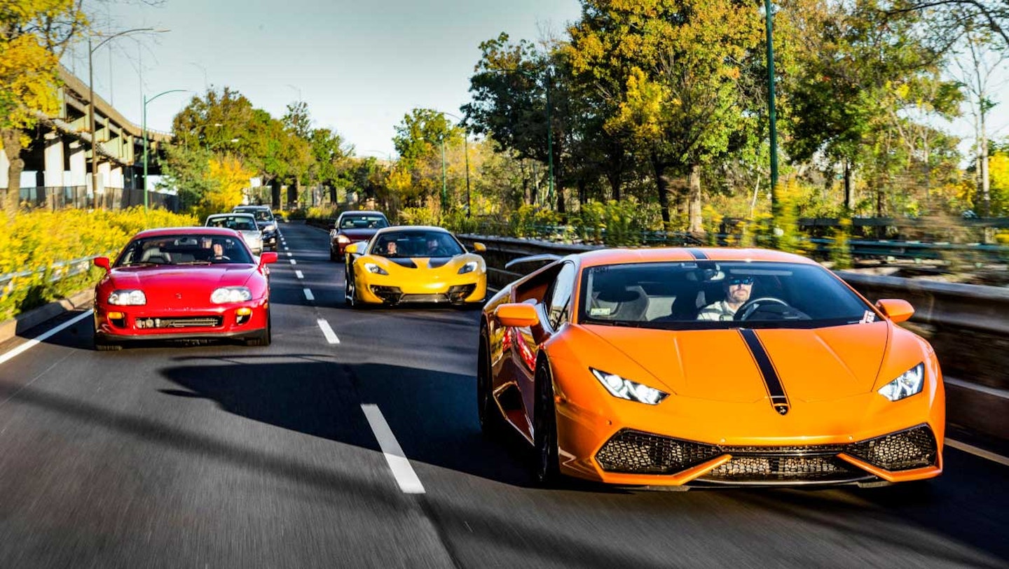 Exotics and supercars on the road